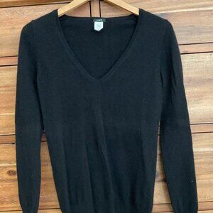 J.Crew Wool V Neck Sweater Size Medium